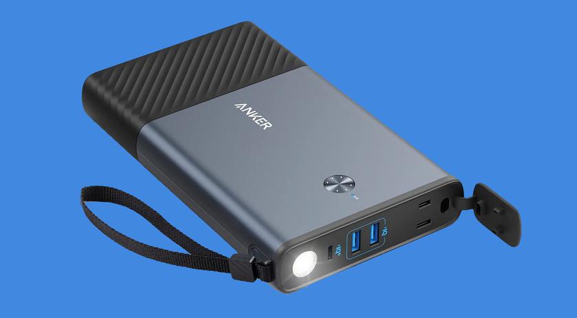 Anker 511 PowerHouse c объёмом в 24 000 мАч, розеткой на 100 Вт, портами USB до 45 Вт и встроенным фонариком продают на Amazon со скидкой  $70