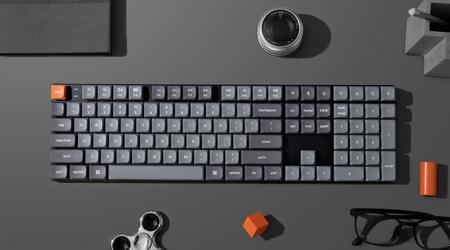 Keychron K5 Max: a mechanical keyboard with three connection modes for $99