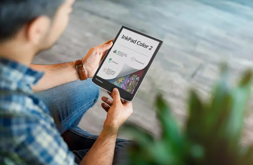 PocketBook InkPad Color 2: электронная книга с цветным E Ink экраном, динамиком и защитой IPX8