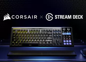Мечта стримеров: Corsair представила клавиатуру Galleon 100 SD со встроенным Stream Deck