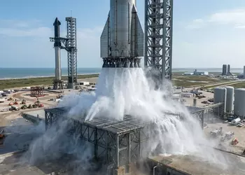 SpaceX готовит Pad 2: водяная завеса для 33 «Рапторов» и амбиции на апрель