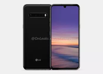Первые рендеры LG G9: квадрокамера, большой экран и вырез-капелька