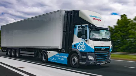 Toyota запустила водневі вантажівки для доставки запчастин у Європі