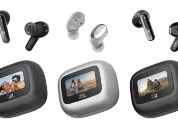 CES 2024: JBL представила Live Buds 3, Live Beam 3 и Live Flex 3 с 1.45-дюймовыми дисплеями, защитой IP55/IP54 и ANC
