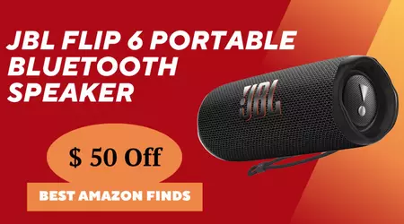JBL Flip 6 Portable Bluetooth Speaker - Limited $50 Off! Don't miss it!