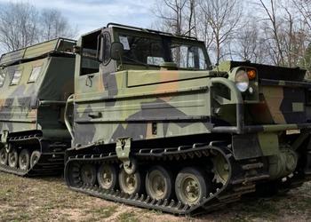 Украинская армия получит на вооружение норвежские вездеходы Bandvagn 202