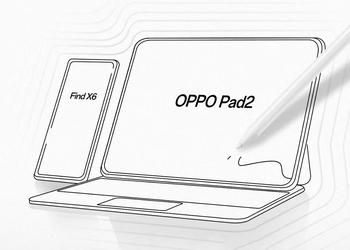 Insider muestra cómo será la tableta OPPO Pad 2 con stylus y funda con teclado de la marca