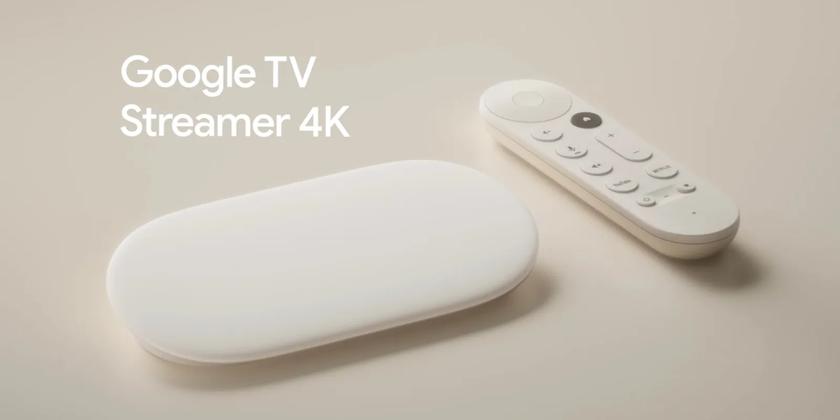 Google представил новый Google TV Streamer: более мощный, с обновленным дизайном и функциями умного дома