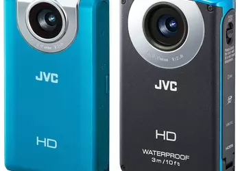 Дешевые камкордеры с записью в FullHD: JVC Picsio FM2 и WP10 (видео)