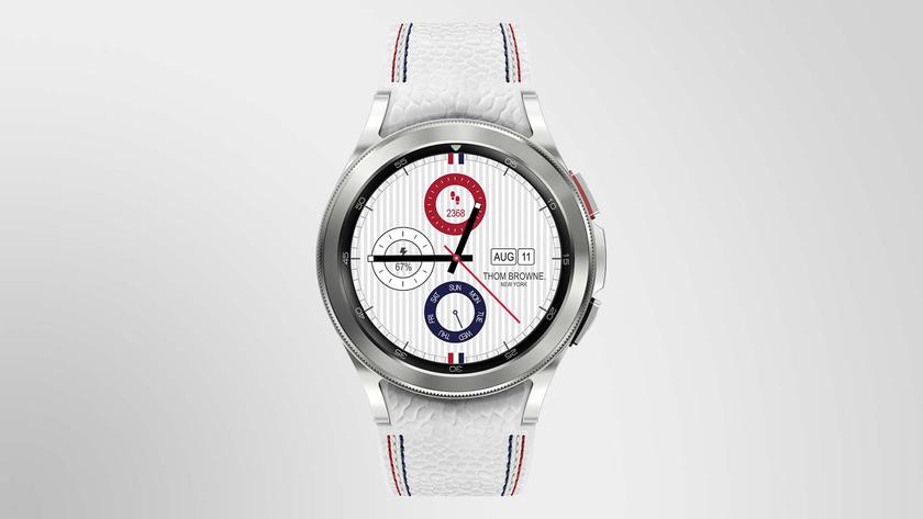 Samsung Galaxy Watch 4 Classic Thom Browne Edition: специальная версия смарт-часов за $800, созданная в сотрудничестве с американским модельером