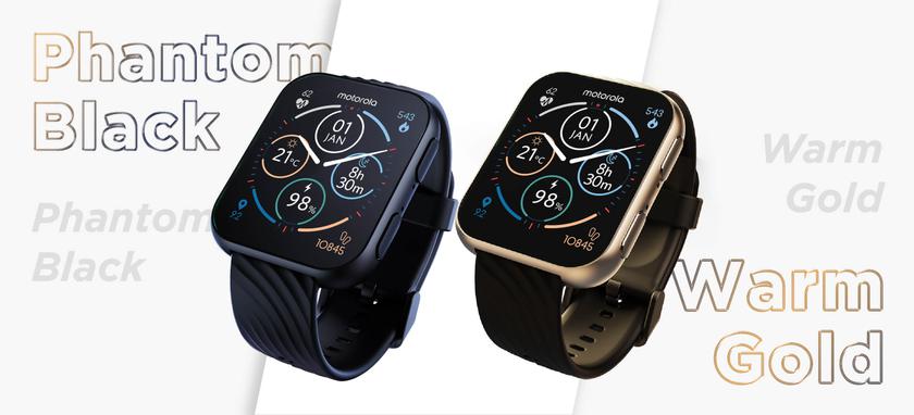 Motorola представила смарт-часы Moto Watch 200 с датчиком SpO2, GPS, Bluetooth 5.3 LE и двумя неделями работы без подзарядки