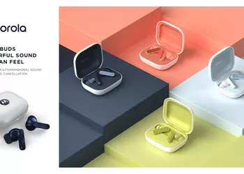 Moto Buds: драйверы на 12.4 мм, Bluetooth 5.3, Hi-Res Audio, ANC и автономность до 42 часов за €60