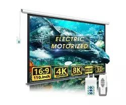 Aoxun Electric Motorized Projector Screen