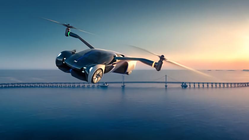 Chińska firma Xpeng planuje uruchomić latający samochód elektryczny już w 2024 roku