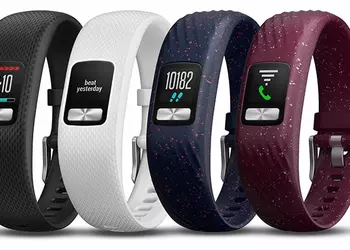Фитнес-браслет Garmin Vivofit 4: цветной экран и год без подзарядки