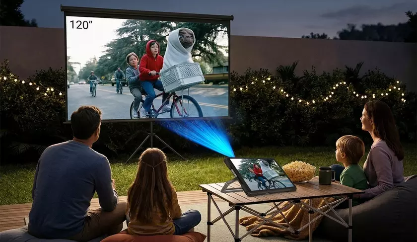 Защищенный планшет 8849 Tank Pad Ultra с проектором