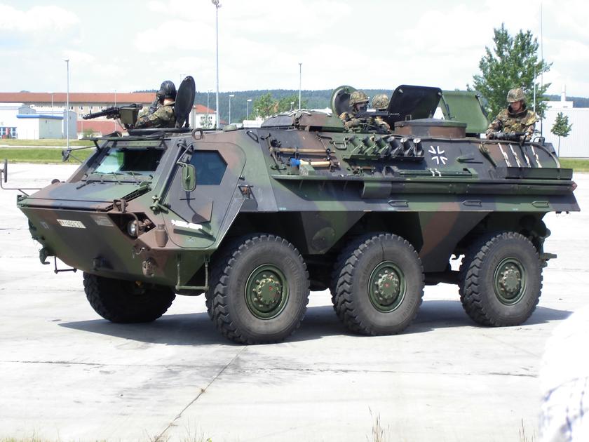 Medios de comunicación: Ucrania podría recibir de Alemania 200 vehículos blindados anfibios TPz 1 Fuchs