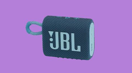 JBL Go 3 : enceinte compacte sans fil avec protection IP67 à 34,99 € (10 € de réduction)
