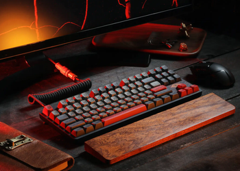 Drop Black Speech Keyboard - Sauron's spectacular black keyboard from The Lord of the Rings for $199