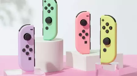 Nintendo présente de nouveaux jeux de manettes Joy-Con pastel