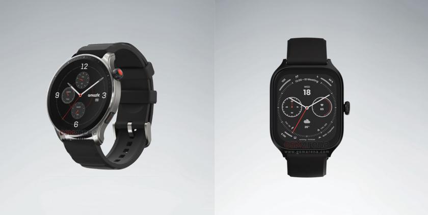 Вот как будут выглядеть новые смарт-часы Amazfit GTR 4 и Amazfit GTS 4