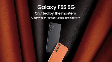 Samsung Galaxy F55 5G : écran AMOLED 120Hz, processeur Snapdragon 7 Gen 1, appareil photo 50 MP et batterie 5000 mAh pour 325 dollars