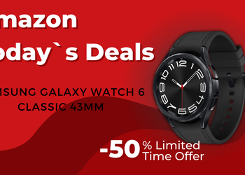 Samsung Galaxy Watch 6 Classic 43mm – Now $200 Off!