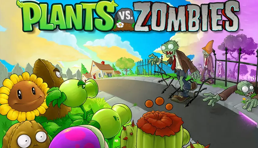 Визуальная магия: Изучая главный арт Plants vs. Zombies