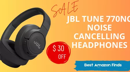 JBL Tune 770NC Noise Cancelling Headphones - $30 Off! Great Opportunity to Purchase!