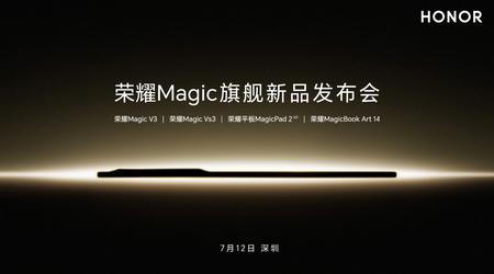 Nicht nur Magic V3: Honor stellt am 12. Juli auch Magic Vs3, MagicPad 2 und MagicBook Art 14 vor