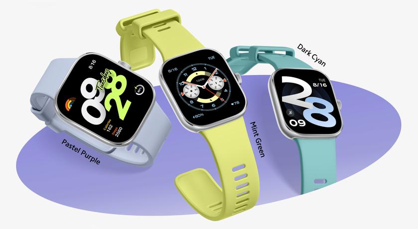 Redmi Watch 4 с AMOLED-экраном, GPS и автономностью до 20 дней дебютировали на глобальном рынке