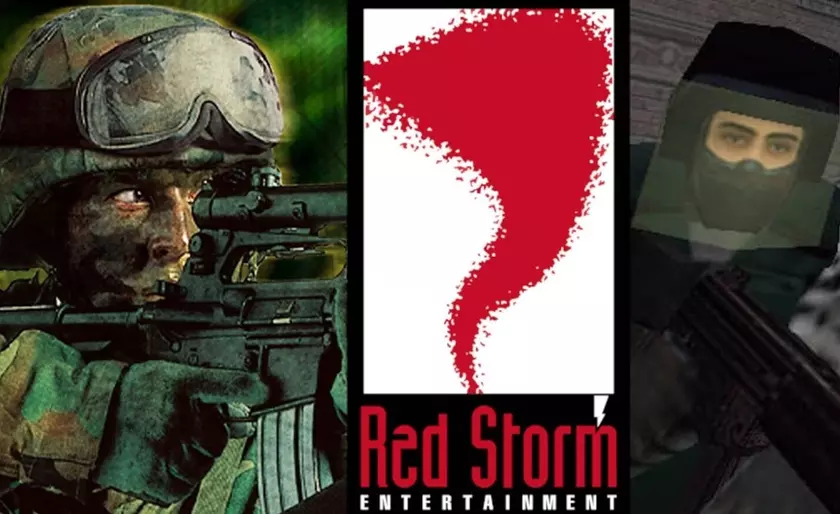 Посмотрите на эволюцию логотипа Red Storm Entertainment