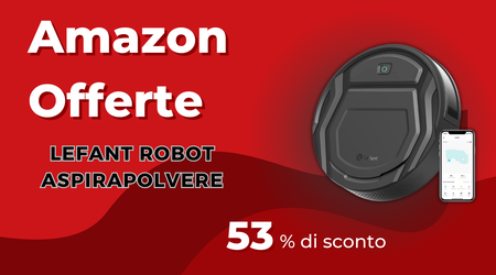 LEFANT Robot Aspirapolvere M210-P – Ora 117€ di Sconto!