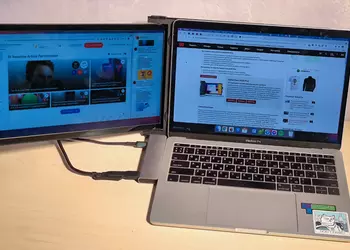 How to double your laptop screen and stay mobile: Mobile Pixels DUEX Plus USB monitor-transformer review