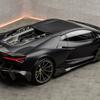 Aggressive front splitter for the Lamborghini Revuelto by Mansory