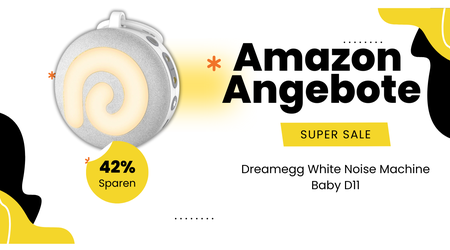 Dreamegg D11 White Noise Machine – Heute 20€ Rabatt!