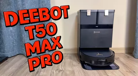 Відеоогляд робота-пилососа DEEBOT T50 MAX PRO