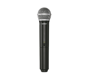 Shure BLX2/PG58 Transmisor inalámbrico de mano con cápsula de micrófono vocal PG58