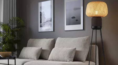 IKEA and Sonos presented a smart speaker Symfonisk, made in the form of a floor lamp