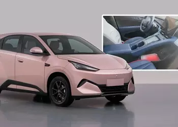 BYD Seagull подрос и лишился панели приборов: первые фото обновленного электромобиля