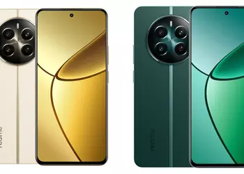 realme 12+ 5G появился на пресс-рендерах в двух цветах