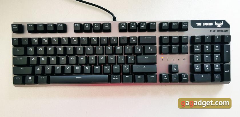 Обзор ASUS TUF Gaming K7: молниеносная игровая клавиатура с пыле- и влагозащитой-20
