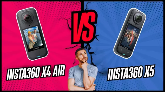 Insta360 X4 Air vs X5: Comparison