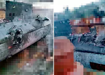 Фотографии российской субмарины «Ростов-на-Дону» стоимостью $300 млн демонстрируют катастрофические повреждения подводной лодки