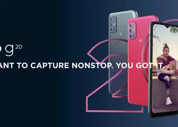 Budget phone for 150 euro: Motorola unveils Moto G20 with 90 Hz screen, NFC, IP52 protection and 5000 mAh battery