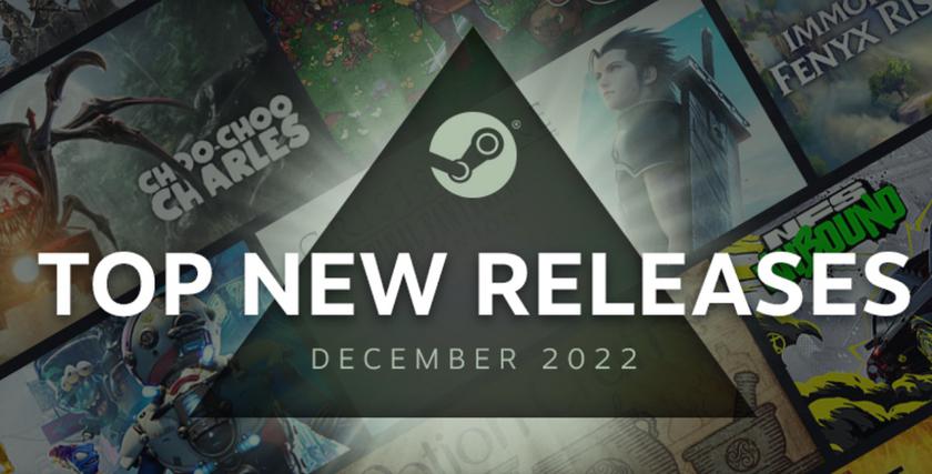 Cool AAA projects and indie hits: Valve reveals December's most successful releases on Steam