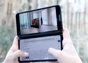 Следующий флагман LG с двумя экранами может получить маленький внешний дисплей