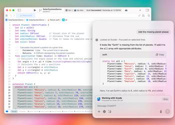 ChatGPT теперь считывает код из приложений на Mac для разработчиков