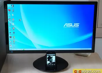 Краткий обзор монитора с док-станцией для iPhone AOC E2343Fi