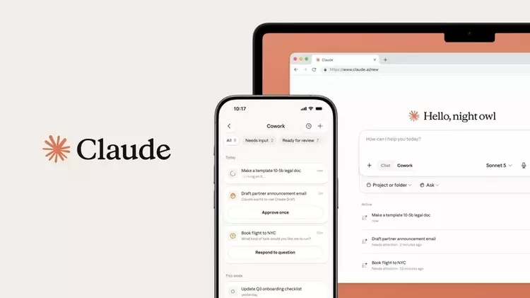 Claude Cowork arrive sur mobile et ...